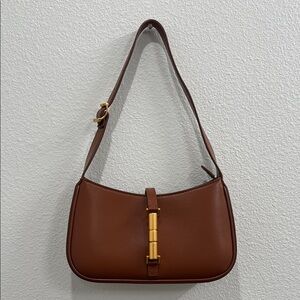Charles & Keith - Cesia Metallic Accent Shoulder Bag